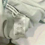 We Wore What  Sage Green Brooklyn Halter One Piece Swimsuit Plunge Bow Size L Photo 3