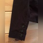 Rafaella  Womens Black 3 Button Corduroy Long Sleeve Blazer Size 12 Photo 4