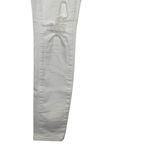 Paige  Women's Jeans Verdugo Ultra Skinny Stretch Distressed Denim White‎ Sz. 25 Photo 1