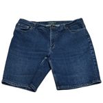Ralph Lauren Lauren  Bermuda Blue Jean Shorts Summer Women’s Size 16 Photo 1