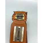 Chico's Chico’s Women’s Southwest Belt Size S/M Brown Leather Western Boho Concho Style Photo 2