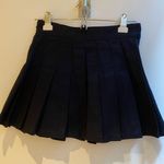 Brandy Melville Navy  Pleated Skirt Photo 0