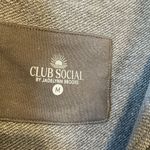 Jadelynn Brooke Club Social/ Waffle Knit Half Zip Oversized Lagenlook M #758 Photo 5