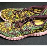 New Balance  Flexonic Green Yellow Tropical Running Shoe Womens Sz 8.5 Photo 3