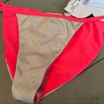 Beach Bunny  Hologram Coral Bikini Bottom nwt Photo 5