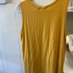 Adrienne Vittadini  extra large mustard crewneck sleeveless top women’s $40 Photo 1