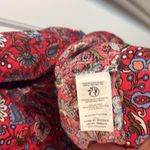 NEW Boden V Neck Flippy Floral Linen Dress Radish Oriental Paradise 14R Red Size 14 Photo 7