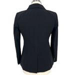 J.Crew  Eniko Seersucker One Button Blazer Suit Jacket Black Size 2 Photo 5