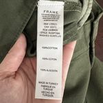 frame denim Frame Cargo Pants Green Washed Surplus Cropped Relaxed Utility Military Size 30 Photo 9