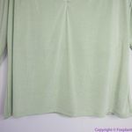 Eloquii NEW light green long sleeve knit top, faux two-pieces, 18/20 Photo 3
