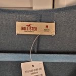 Hollister NWT  Womens Hunter Green Long Sleeve Skater Dress Medium‎ Photo 2