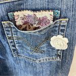 Eino Crochet Embellished Patchwork Boho Jeans Blue Size undefined Photo 8