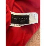 Laundry by Shelli Segal One Piece Lace Trim Red ( spice) Swimsuit Size M Photo 8