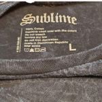 Sublime Large  Demin Blue Graphic T-Shirt Photo 3