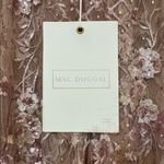 Mac Duggal NWT  67481 Pink Floral Embellished Sleeveless Plunge Neck Gown Size 12 Photo 9