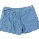 Columbia  womens size large blue pull on shorts  5” inseam Photo 1