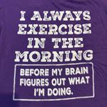Port and Company Purple‎ Graphic workout t Photo 1