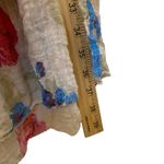 Tempo Paris Vintage Y2K  Floral Cotton Tiered Midi Dress Made in Italy Sz Medium Photo 9