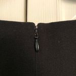 Calvin Klein Black 3/4 Sleeve Ruched Front Sheath Dress Size 4 Photo 5