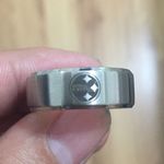 Silver stainless steel Pittsburgh Steelers Ring Photo 0
