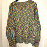Davi & Dani large oversized sweater Colorful preloved womens retro style Photo 0