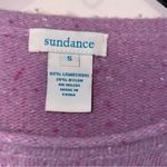 Sundance Lambswool Lavender Wide neck High Low Hem Sweater Size Small Photo 1