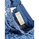Altar'd State  Blue Lace‎ Embellished Sleeveless Dress MEDIUM Sheer Flowy NWT Photo 3