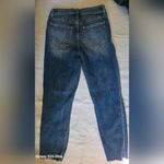 Willow + Root  Distressed Blue capri Jean nwot Photo 3