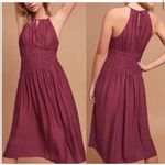 Anthropologie moulinette soeuts Smocked Halter Midi Dress Photo 4