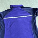 Columbia Glacial Fleece Pullover Shirt Womens L Purple Half Zip Active Outdoor Photo 7