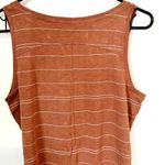 prAna NWT Foundation Scoop Neck Tank in Copper Heather Stripe - Size Small Photo 5