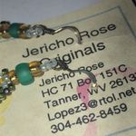 Jericho Rose Originals Handcrafted Seed Bead Beaded Boho Earrings Black Photo 3