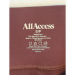 All Access Maroon Center Stage Seamless Leggings Women's S/P Yoga Athleisure Purple Photo 5