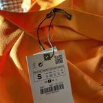 ZARA NWT  Pants with side vents Orange 7901/16 Small Blogger Fav Photo 4