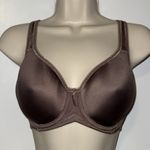 Wacoal  Basic Beauty Spacer Underwire T-Shirt Bra Chocolate Brown Taupe 32D Photo 1