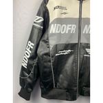 Women’s Ndofrndofr Black Leather Jacket Size L Size L Photo 3