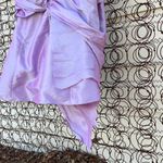 Alfred Angelo Y2K purple ruched sequin short strapless prom dress Photo 9