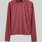 Madewell Mdwll Semi-Sheer Mockneck Tee $48 Photo 0