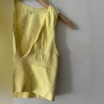 Urban Outfitters  Out From Under Yellow Hailey Seamless Plunge Ribbed Bra Photo 3