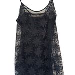 Victoria's Secret Vintage Gold Label Sheer Black Lace Teddy Small Dark Romantic Photo 0