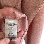 Time & Tru pink space dye long sleeve high low hem drop sleeve medium Photo 3