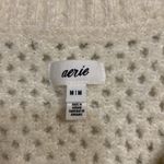 Aerie  OVERSIZED CREAM SWEATER MEDIUM Photo 2
