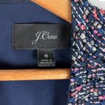 J.Crew A-line Dress in Confetti Tweed Women's 6 Metallic Thread Fit and Flare Photo 5