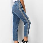 EMPYRE | Eileen Mom Checked Jeans Black Size undefined Photo 1