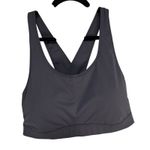 Ideology  Plus Size 3X Deep Charcoal Gray Medium Impact Sports Bra Photo 1