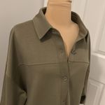 Athleta  Allure Shirt Jacket Olive Photo 5