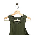 Free People  Movement Blissed Out Tank Top Olive Green Size M Photo 5