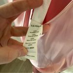 NEW LilySilk Full Length Silk Lacy Nightgown Size Small Pink Photo 8