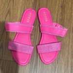 Guess  Fuchsia Double Strap Sandals Photo 0