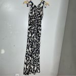NEW MARIA CHER moreno mich midi dress in ethnic ecru XS Black Photo 3